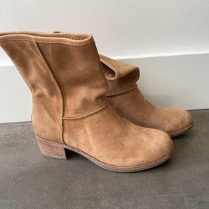 UGG Cyrinda Western Boots -Chestnut Suede -Women’s US 7-NEW